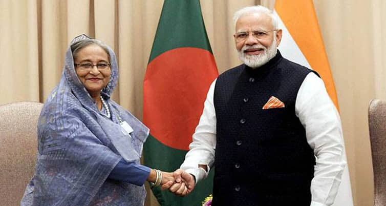প্রধানমন্ত্রী শেখ হাসিনাকে ঈদের শুভেচ্ছা জানালেন মোদি শেখ হাসিনা ও মোদি