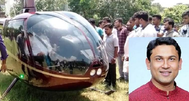 আহত শোভনকে হেলিকপ্টারে আনা হলো ঢাকায় শোভন