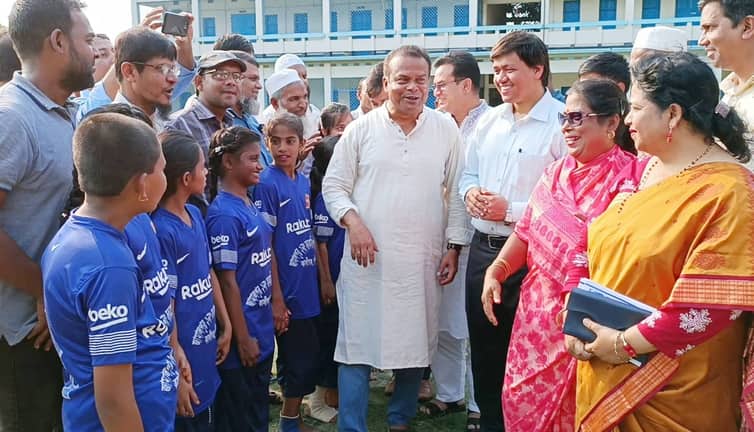 কালীগঞ্জে বঙ্গবন্ধু ও বঙ্গমাতা গোল্ডকাপ ফুটবল টুর্ণামেন্টের ফাইনাল