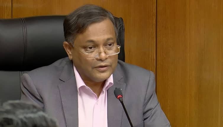 তথ্য ও সম্প্রচারমন্ত্রী ড. হাছান মাহমুদ