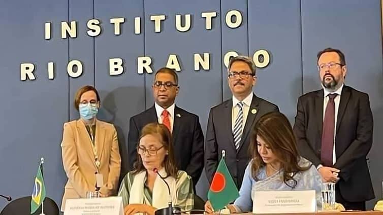 বাংলাদেশ-ব্রাজিল ভিসা অব্যাহতি চুক্তি সই