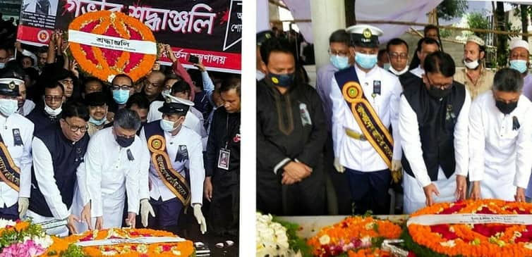 বঙ্গবন্ধু ও ১৫ আগস্টের শহীদদের প্রতি চীফ হুইপের শ্রদ্ধা