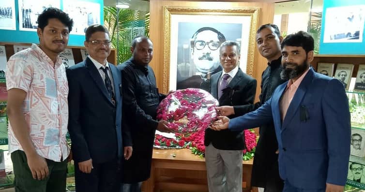 জাতীয় শোক দিবস পালন করল ভারত শাখা যুবলীগ
