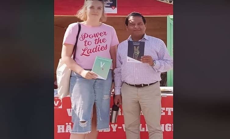 সুইডিশ পার্লামেন্ট নির্বাচনের লড়াইয়ে বাংলাদেশি বংশোদ্ভূত মহিবুল সুইডিশ