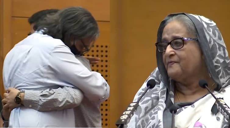 ১৫ আগস্টের কথা স্মরণ করে পরশ-তাপসকে মঞ্চে ডেকে কাঁদলেন প্রধানমন্ত্রী প্রধানমন্ত্রী