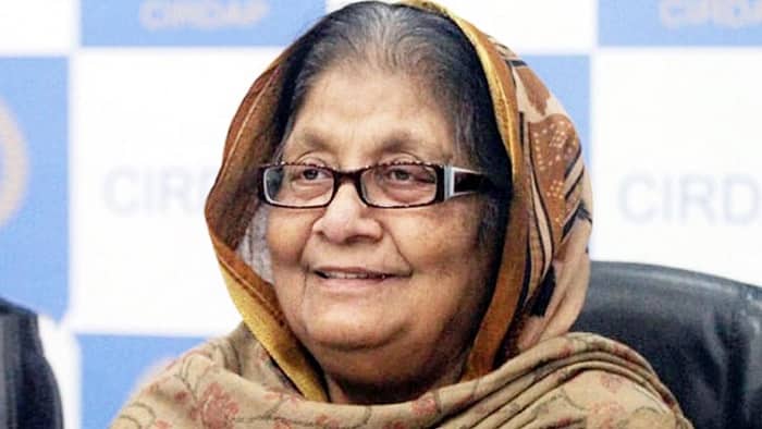 সাজেদা চৌধুরীর প্রথম জানাযা বেলা ১১টায়, দাফন বনানী করবস্থানে