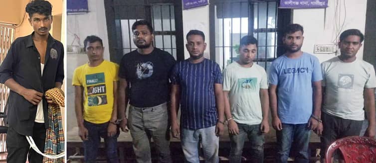 সন্দেহজনকভাবে উপজেলা পরিষদে ঘুরাঘুরি, যুবকসহ ডাকাত দলের ৭ সদস্য আটক ডাকাত