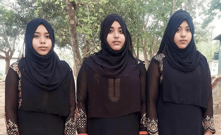সখীপুরে একসঙ্গে তিন বোন এসএসসি পরীক্ষায় উত্তীর্ণ