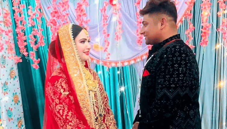 কাশ্মীরের মেয়েকে বিয়ে করলেন ক্রিকেটার সরফরাজ ক্রিকেটার সরফরাজ
