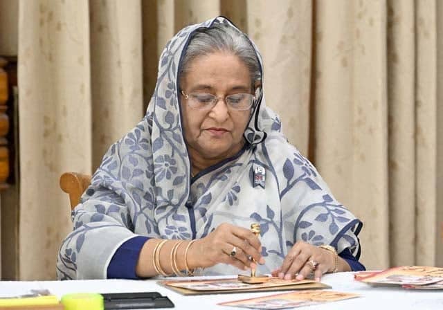 শেখ কামালের জন্মবার্ষিকীতে বিশেষ ডাকটিকিট প্রকাশ করলেন প্রধানমন্ত্রী