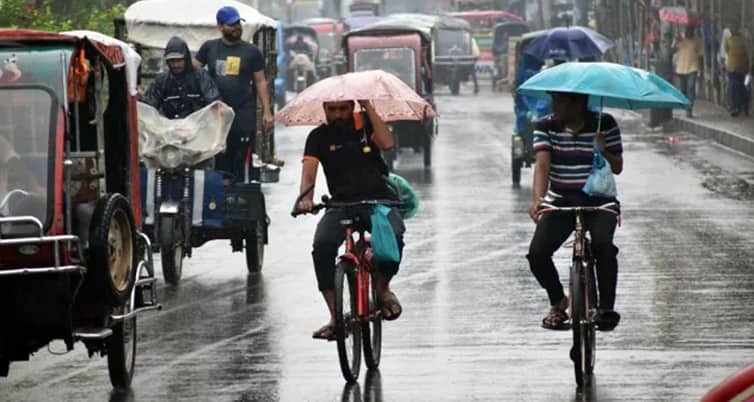 ৯ জেলায় ৬০ কিমি বেগে ঝড়ের আভাস বৃষ্টি