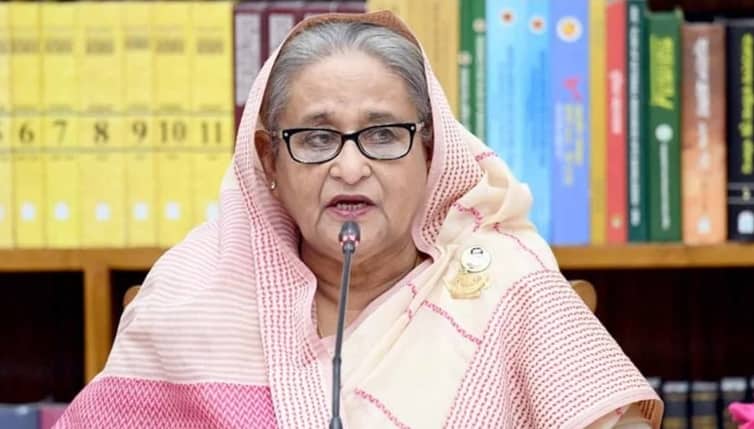 কী অপরাধে আওয়ামী লীগ সরকারকে পদত্যাগ করতে হবে, প্রশ্ন প্রধানমন্ত্রীর