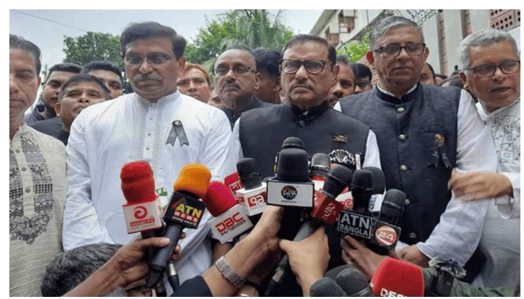 বিএনপির সমাবেশে জনগণের অংশগ্রহণ ছিল না : ওবায়দুল কাদের