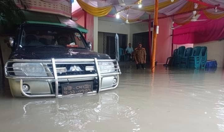পানিবন্দি খোদ চট্টগ্রাম সিটি মেয়র