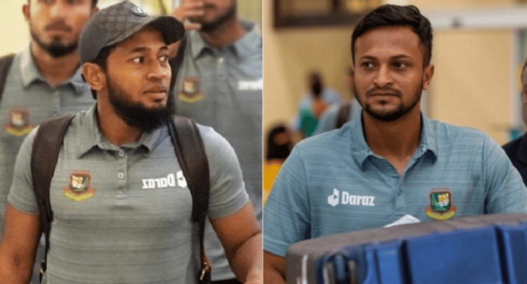 এশিয়া কাপ ছেড়ে মুশফিকের সঙ্গে সাকিবও দেশে ফিরলেন মুশফিক সাকিব