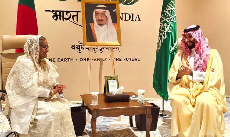 সম্ভাব্য সকল ক্ষেত্রে সহযোগিতা বাড়াতে সৌদি যুবরাজের আশ্বাস