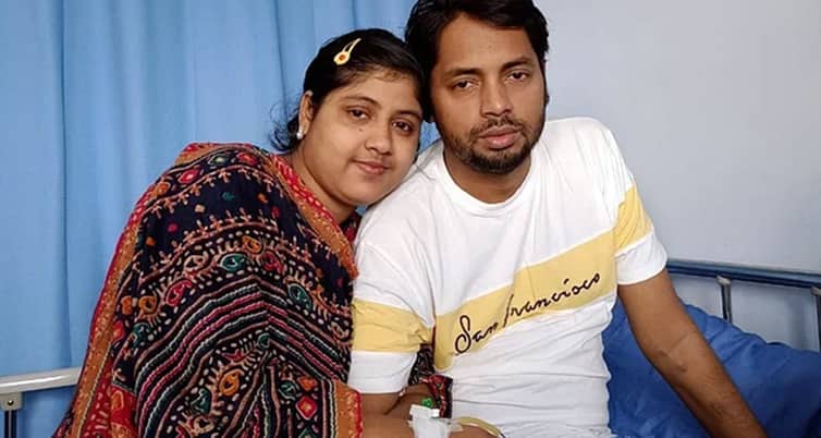 স্ত্রীর দেয়া কিডনিতে সুস্থ হয়ে উঠছেন স্বামী স্ত্রীর দেয়া কিডনি