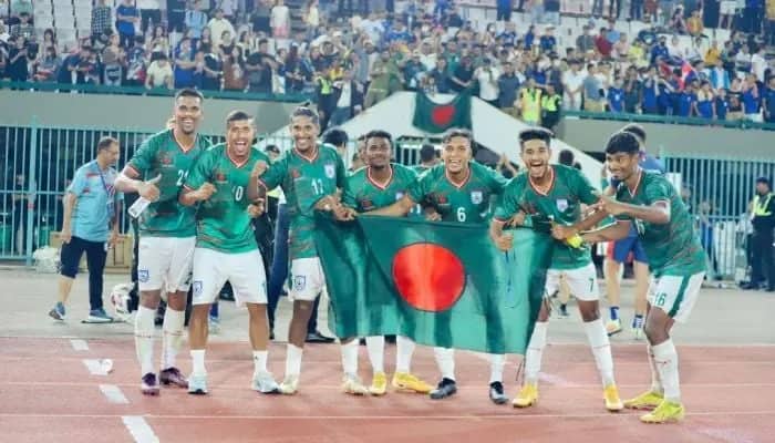 ফিফা র্যাঙ্কিংয়ে ৬ ধাপ উন্নতি বাংলাদেশের লাল-সবুজ