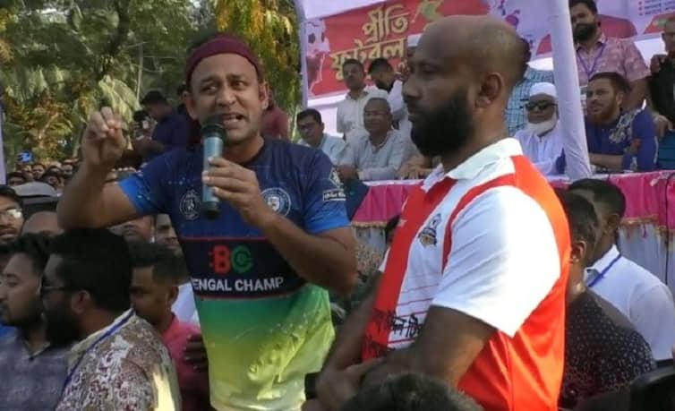 আইসিইউ থেকে ফুটবলকে বাঁচাতে এসেছি: ব্যারিস্টার সুমন ব্যারিস্টার সুমন