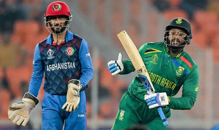 আফগানদের বড় ব্যবধানে হারিয়ে সেমিতে দক্ষিণ আফ্রিকা