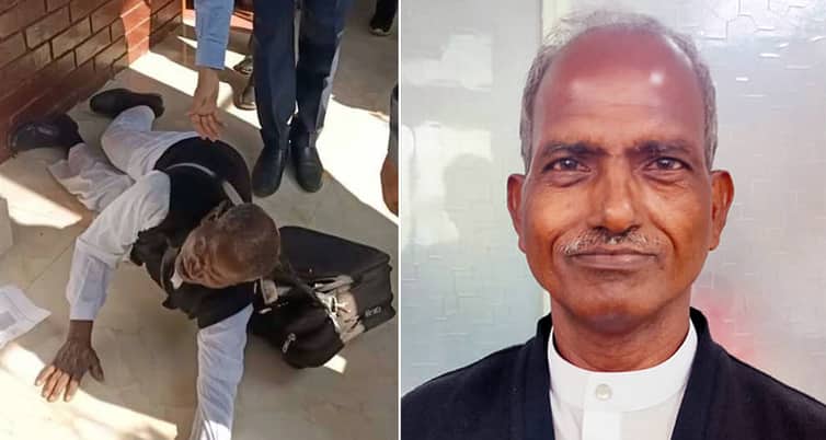 মনোনয়নপত্র বাতিল ঘোষণায় প্রার্থীর কান্না, গড়াগড়ি স্বতন্ত্র প্রার্থী মো. আবদুল আলী ব্যাপারী