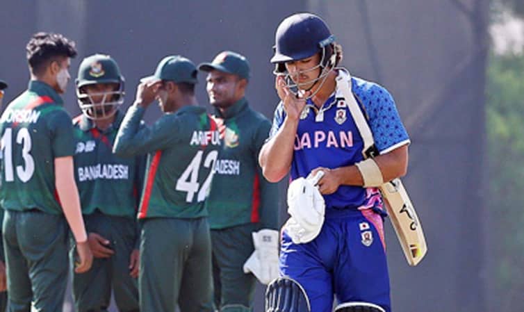 জাপানকে গুঁড়িয়ে পয়েন্ট টেবিলের শীর্ষে বাংলাদেশ