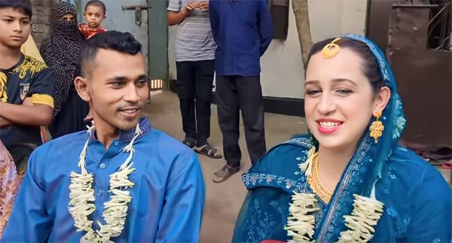 পাঁচ বছরের প্রেমকে বিয়েতে রূপ দিতে আশুলিয়ায় সাইপ্রাসের তরুণী