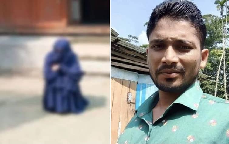 বিয়ের দাবিতে শিক্ষকের বাড়ি ছাত্রীর অনশন