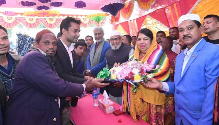 নির্বাচন পরবর্তী স্পিকারের সঙ্গে এলাকাবাসীর সৌজন্য সাক্ষাৎ