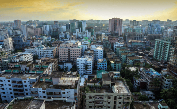 ঢাকা শহরের দালানকোঠা