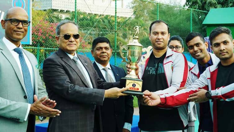 বিমান বাহিনীর আন্ত:ঘাঁটি লন টেনিস প্রতিযোগিতা অনুষ্ঠিত