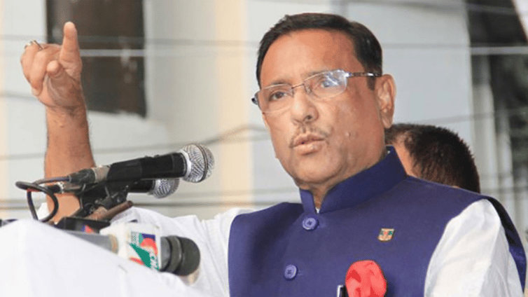 বেপরোয়া গাড়ি চালকের মতো বেপরোয়া রাজনীতির চালক মির্জা ফখরুল: ওবায়দুল কাদের সেতুমন্ত্রী ওবায়দুল কাদের