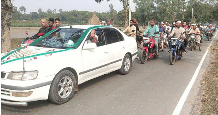 ৫৫ বছর ইমামতির পর ইমামের রাজকীয় বিদায়