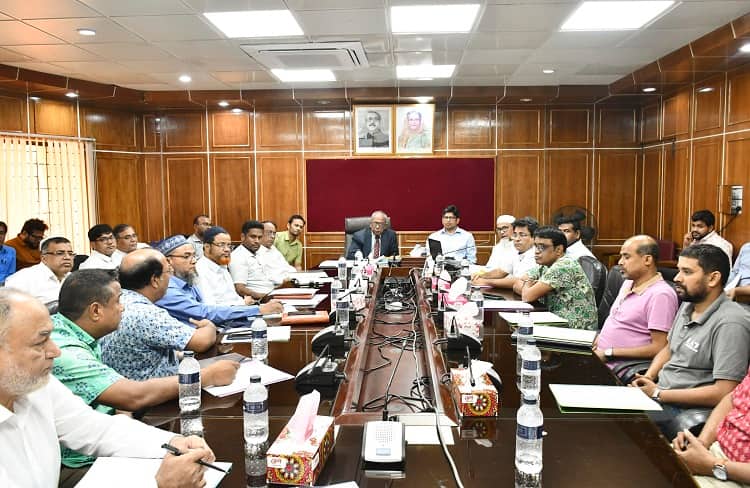 সুষ্ঠুভাবে ভর্তি পরীক্ষা গ্রহণে বেরোবিতে যৌথ সভা অনুষ্ঠিত
