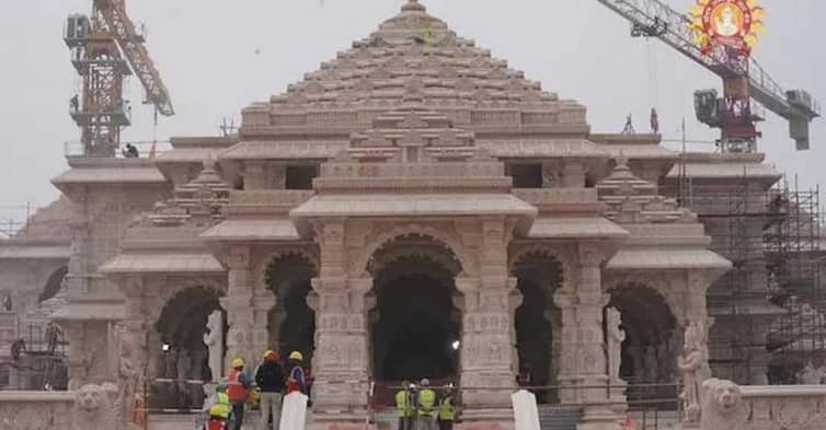 উদ্বোধনের ছয় মাস না পেরোতেই রাম মন্দিরে ফাটল mondir
