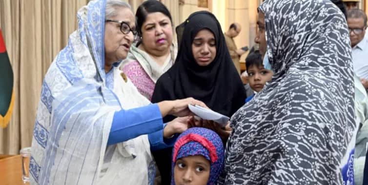 কোটা আন্দোলনে নিহত ৩৪ পরিবারকে আর্থিক সহায়তা প্রধানমন্ত্রীর pm