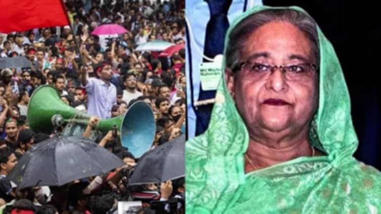 দেশ ছাড়লেন শেখ হাসিনা ও শেখ রেহানা Hasina