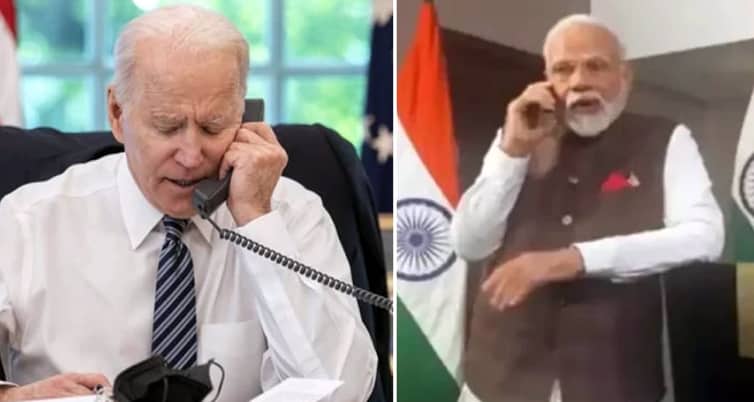 বাইডেনের সঙ্গে মোদির ফোনালাপ, বাংলাদেশ নিয়ে যে কথা হলো Modi