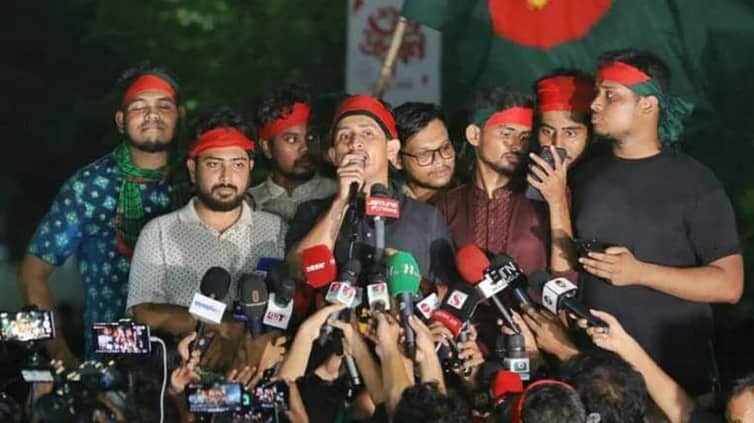 অন্তর্বর্তীকালীন সরকারের রূপরেখা ঘোষণার সময় জানালেন সারজিস Sarjis