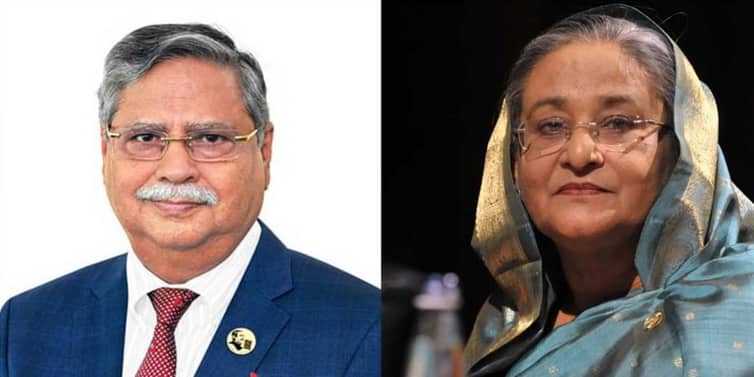 রাষ্ট্রপতির কাছে পদত্যাগপত্র দিয়েছেন শেখ হাসিনা hasina
