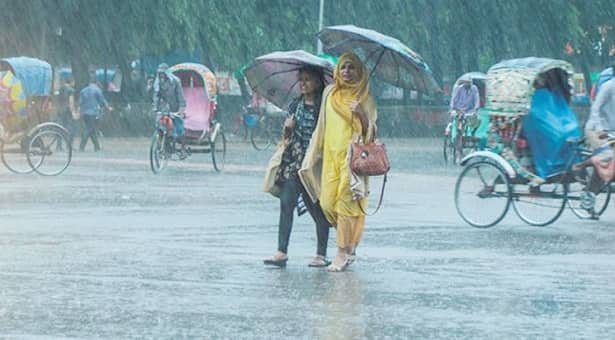 বৃষ্টি বিষয়ে যে পূর্বাভাস দিল আবহাওয়া অধিদপ্তর rain
