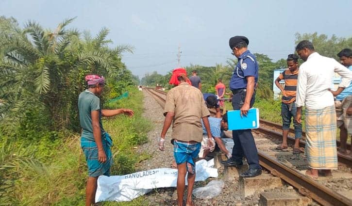 গাজীপুরে ট্রেনে কাটায় পড়ে অজ্ঞাত যুবক নিহত