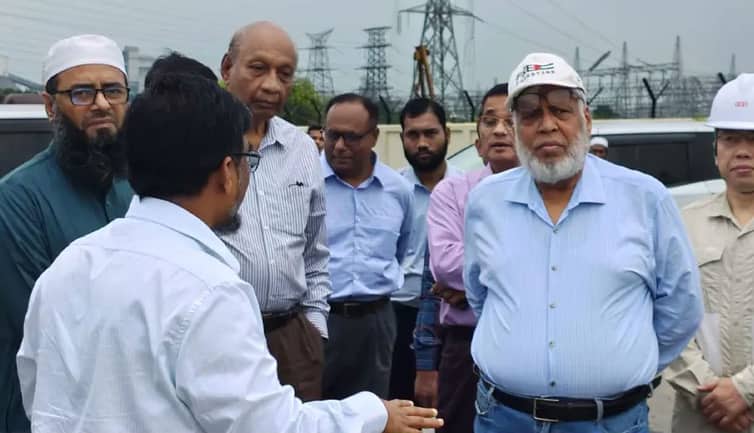 বাখরাবাদ পাইপলাইন প্রকল্প পরিদর্শনে গেলেন জ্বালানি উপদেষ্টা