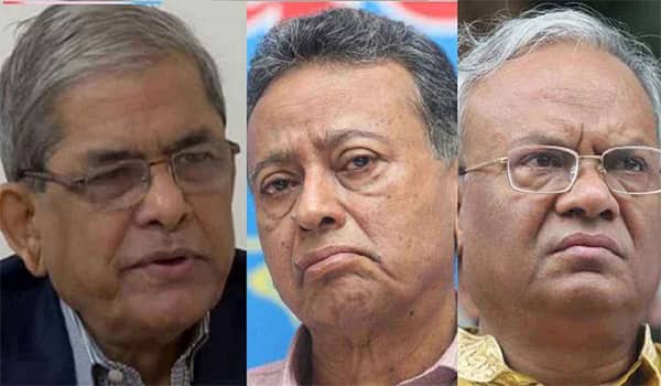 মামলা থেকে খালাস পেলেন মির্জা ফখরুল, আমির খসরু ও রিজভী