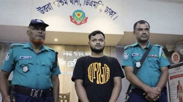 উত্তরা থেকে নিষিদ্ধ সংগঠন ছাত্রলীগ নেতা গ্রেফতার fazle rabbi