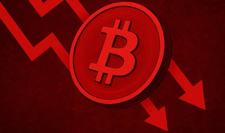 Bitcoin ETF Outflows Surge to Record $1.67 Billion Weekly bitcoin price dropping