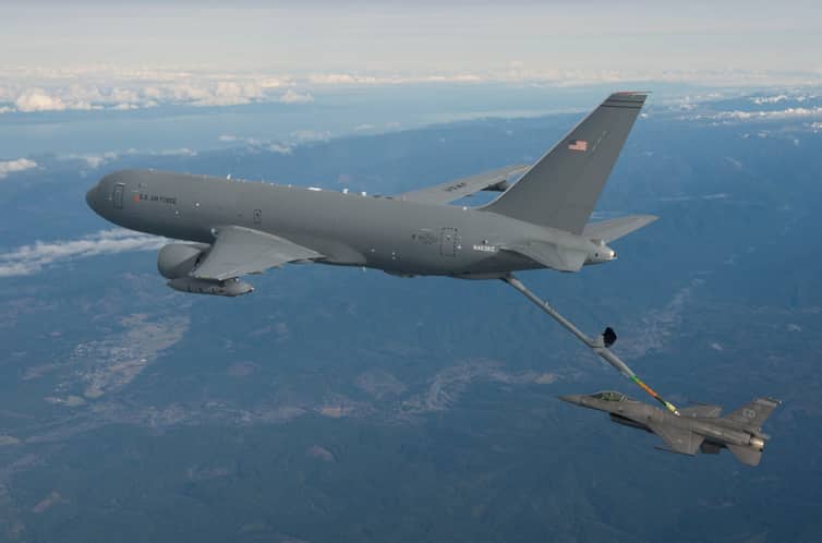 US Refueling Aircraft Crashes In Iraq During Operation Mission refueling aircraft