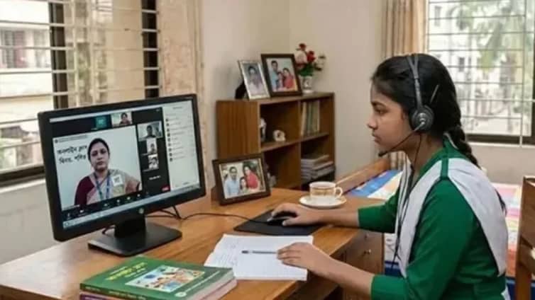 শিক্ষাপ্রতিষ্ঠানে অনলাইন ক্লাস শুরু অনলাইন ক্লাস