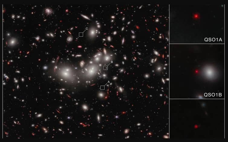 James Webb Telescope Finds Strongest Evidence Yet for Primordial Black Hole Stars