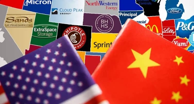 China Imposes Export Controls on 10 US Defense Companies in Retaliation China US trade sanctions